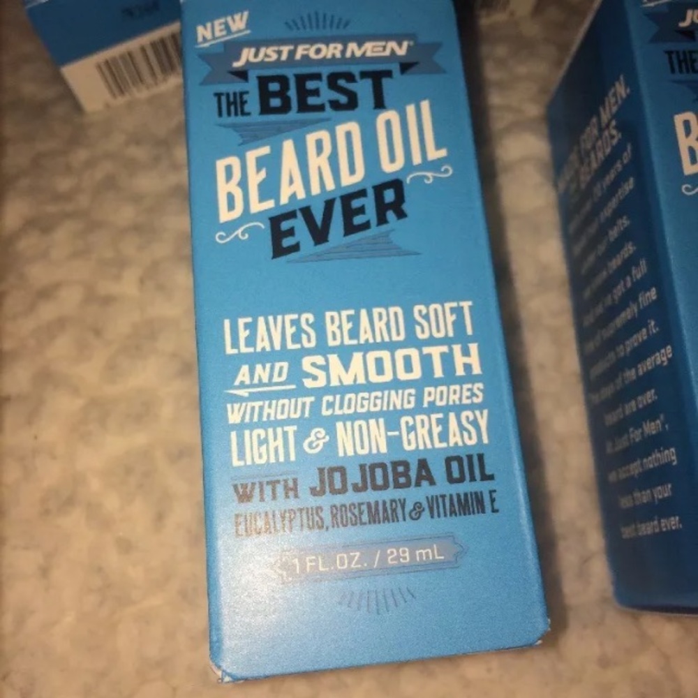 Just for men best beard oil ever set of 5 - Picture 3 of 3